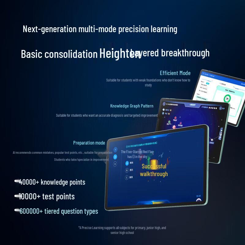 Xiaodu Z30 AI Teacher Edition Learning Tablet CN plug (adapter included) (CN version)