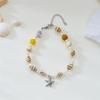 Starfish Bracelet For Women  Trend Shell Beaded Bracelet Girls Summer Beach Jewelry Travel Gift
