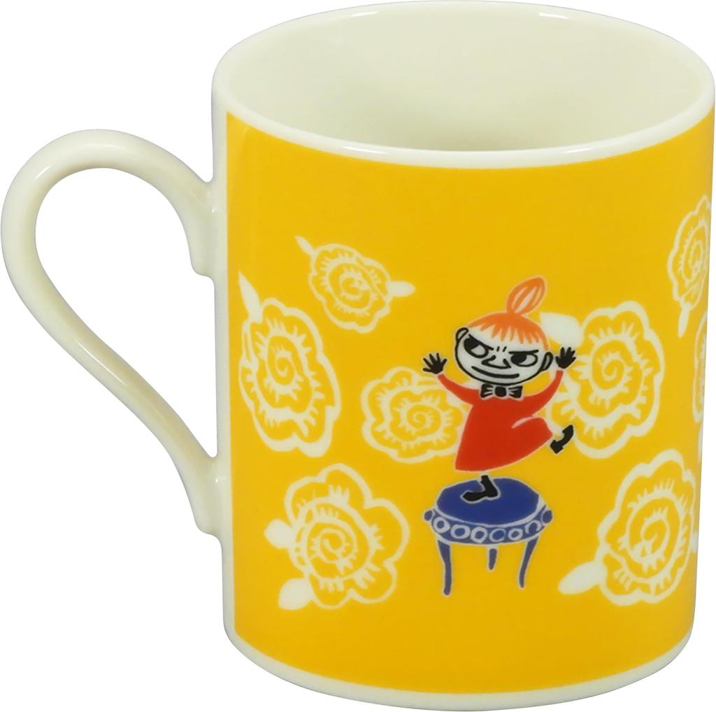 MOOMIN 8 X 9cm Time With Day Home Gift for Birthday Made In (Moomin) Mug, Large, 320ml, Approx. Diameter, Mamma, Mother's Gift, Decor, Women, Gift,