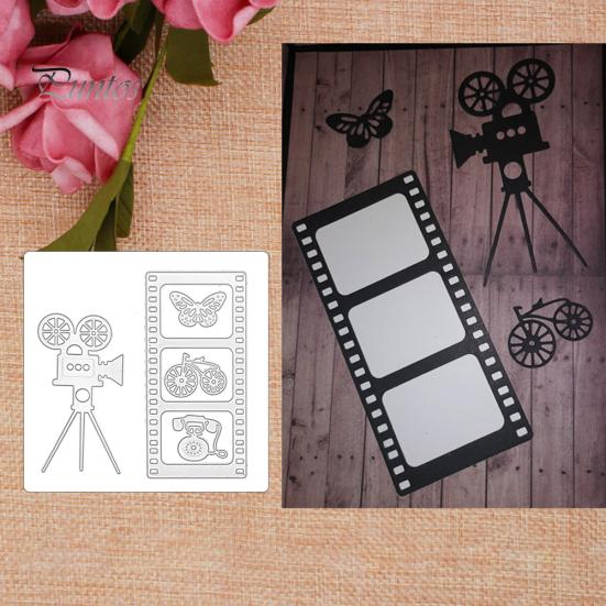 

Film Camera Metal Cutting Die Stencil DIY Scrapbooking Paper Card Album Decor