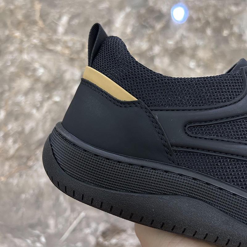 Men's Summer Mesh Breathable Shoes - Woven Upper, Soft Sole, Lightweight Casual Outdoor Sneakers