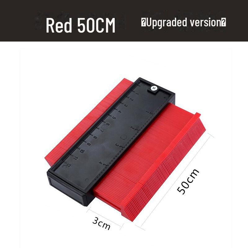 Multifunctional Contour Measuring and Profiling Gauge for Woodworking and Irregular Shapes
