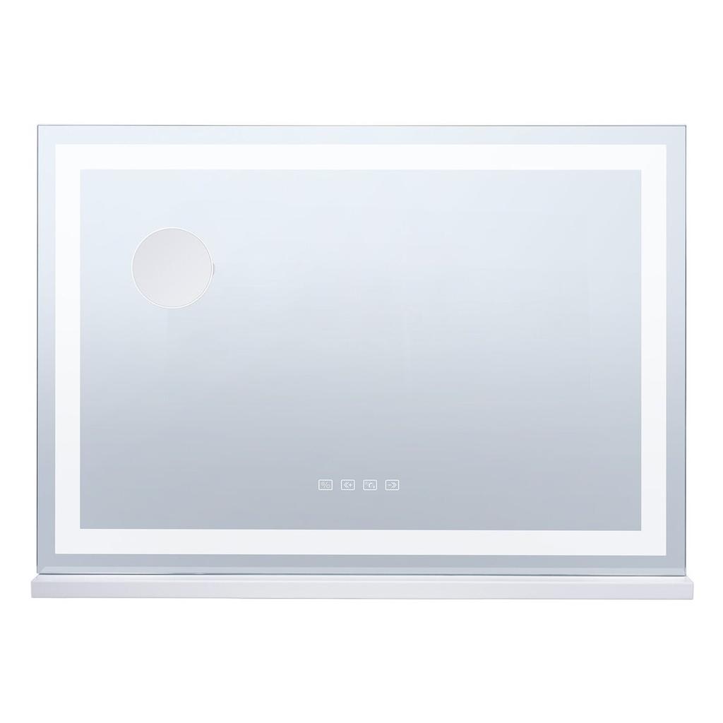 Lighted Makeup Mirror 3 Color w/ Bluetooth USB Desktop Wall-mount 21.7in