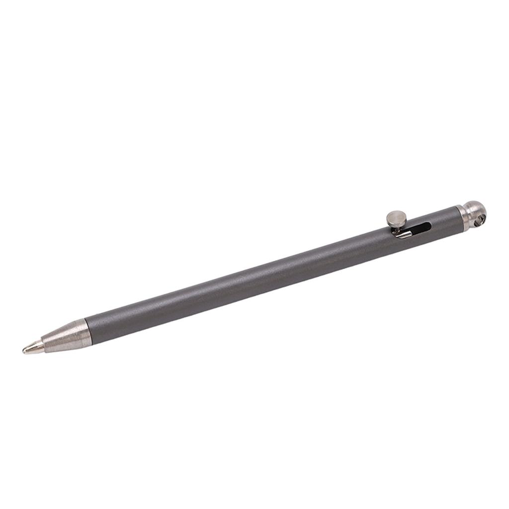 Mini Keychain Pen Titanium Alloy EDC Portable Pocket Pen Mini Keychain Ballpoint Pen for Travel