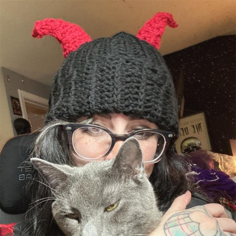 New Pure Hand-crocheted Color Matching Flower Ruffled Fisherman Hat Pleated Adult Hat