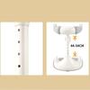 Adjustable Height Baby Shower Stand folding Baby Shower Rack Wash Seat Non-slip Bathing Device with Drainage Holes for Kids