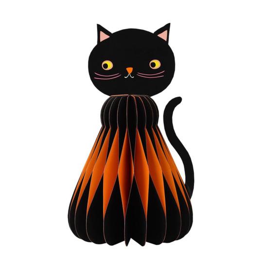2Pcs Halloween Arrangement Props Super Cool Statue Festivals Halloween Decoration Pattern Cat Styling