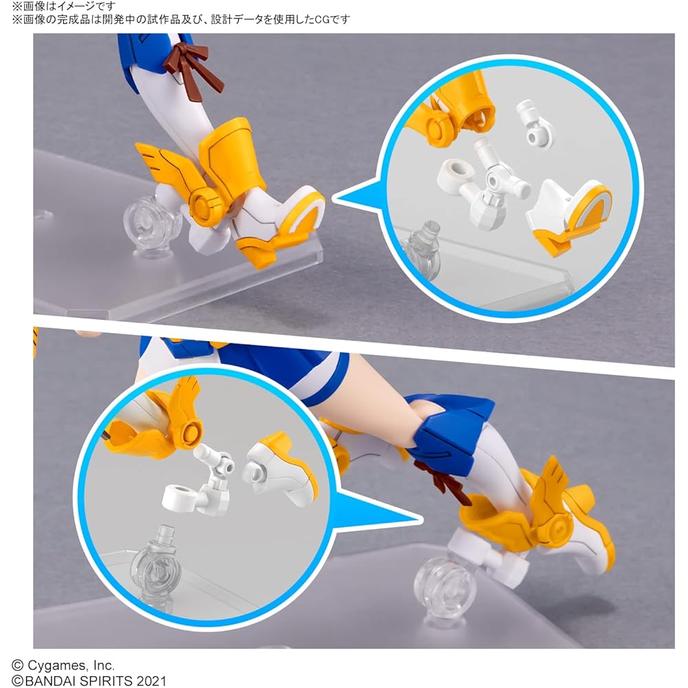 Bandai Spirits 30MS Tokai Teio Colored Plastic Model from Uma Musume Pretty Derby