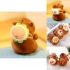 Capybara Plush Keychain Toy For Kids And Teens Perfect As Birthday Gift