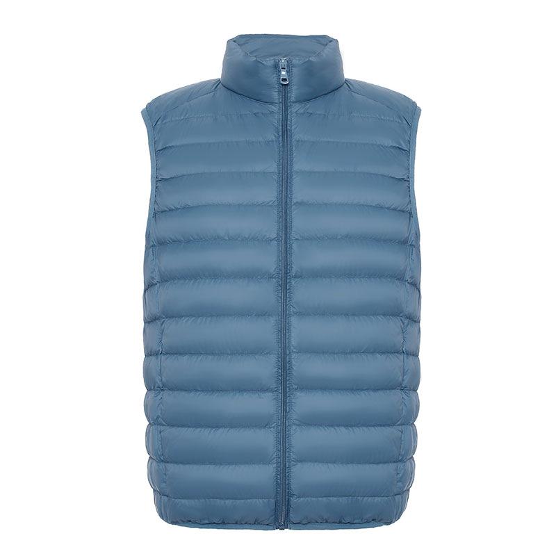 2025 Men's Lightweight Stand-up Collar Down Vest for Layering or Outerwear - Item #2105