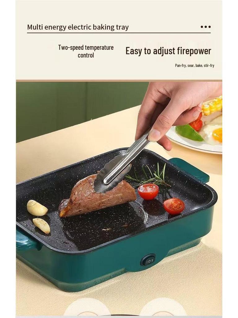 Portable Multi-Functional Electric Griddle and Grill