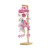 Hanging Hina Doll Little Twin Stars Star Hanging Wood Grain Extra 48cm Tall Decoration, Ornament, KikiLala, Stand, Small,