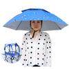 Fishing Camping Gardening Umbrella Folding Hat Umbrella Hat Folding Head Umbrella Rain Sun Umbrella Caps with Headband