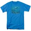 Wildlife Bottlenosed Dolphins Mens T Shirt Turquoise Officially Licensed