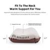 Sponge Pillow Automatic Inflatable Pillow Camping Tent Air Cushion Pillow for Camping Traveling Hiking Portable Cervical Pillow