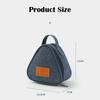 High Quality Portable Triangular Insulation Bag Aluminum Foil Mini Student Rice Ball Bag Durable Lunch Carry Bags