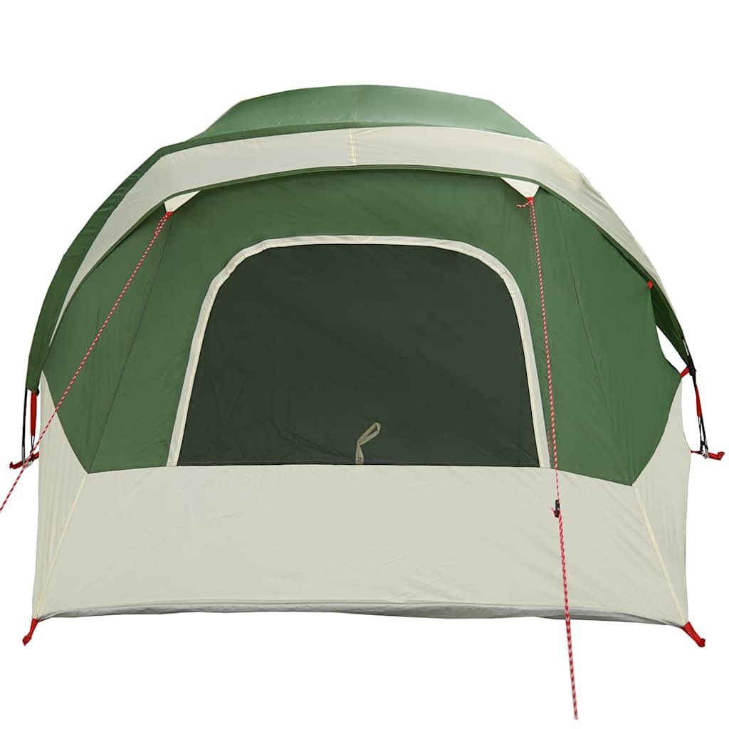 4 Person Camping Tent Green Waterproof