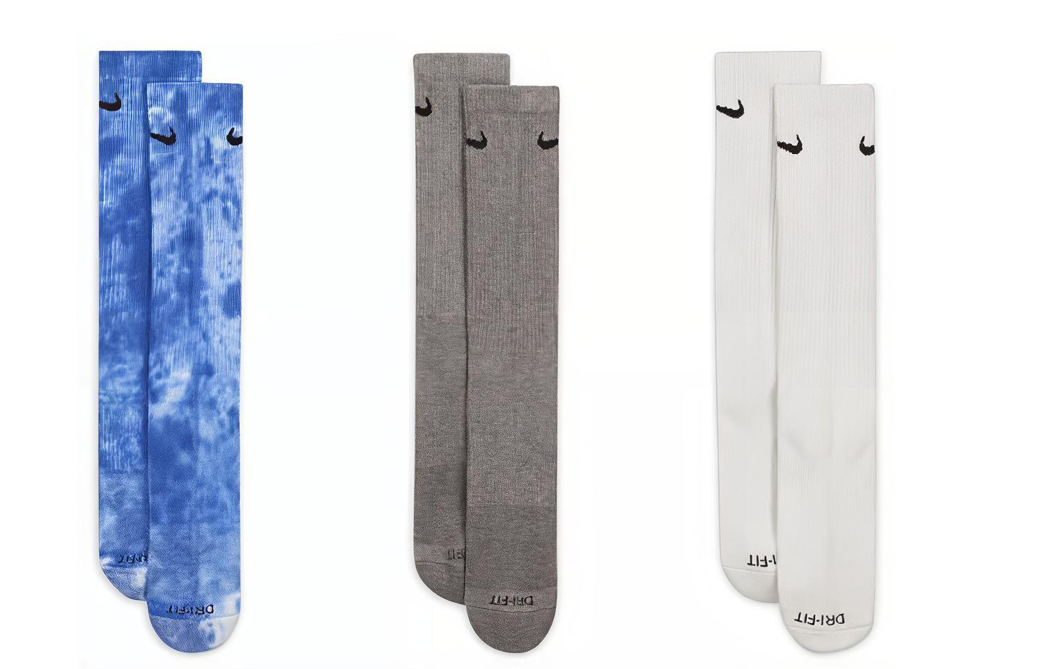Nike Knee High Socks Unisex 3 Pack FB9948-902 S