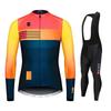Gobikful-Breathable Long Sleeve Cycling Set for Men, Mountain Bike Clothing, Bicycle Jerseys, Autumn Clothes 2026 Autumn Breathable Cycling Suit Set