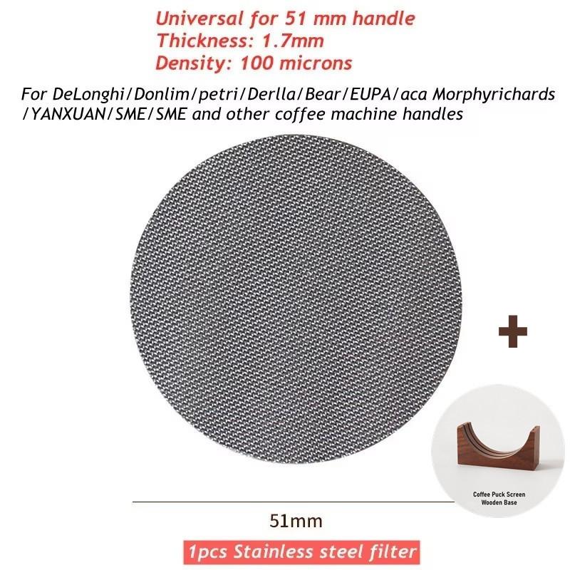 49mm sítko na kávový puk 58mm 51mm 54mm 53mm sítko do portafiltru síťka talíř kávové sítko espresso sítko na puk kávovar