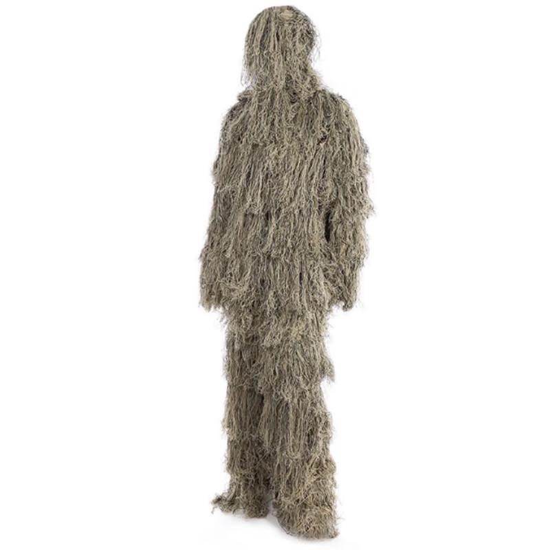 Voksen Jungle Camouflage Ghillie-dragt 5-delt sæt