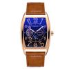 Barrel Watch Men's Imitation Mechanical Belt Quartz Watch Fashion Watch North America