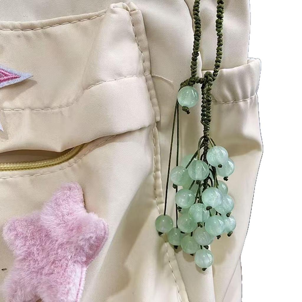Color-Changing DIY Weaving Grape Pendant Kit - Perfect for Backpacks and Gifts Like Qixi, Valentine's Day, and Birthdays.