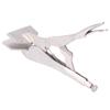 Flat Locking Pliers Steel Adjustable Flat Head Vise Locking Grip Pliers for Connecting Welding Parts10 Inch