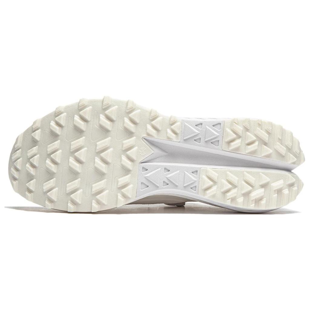 New LiNing Dilu Pro Anti Slip Wear Resistant Low Top Trail Running Shoes Women's White ARNT002-2