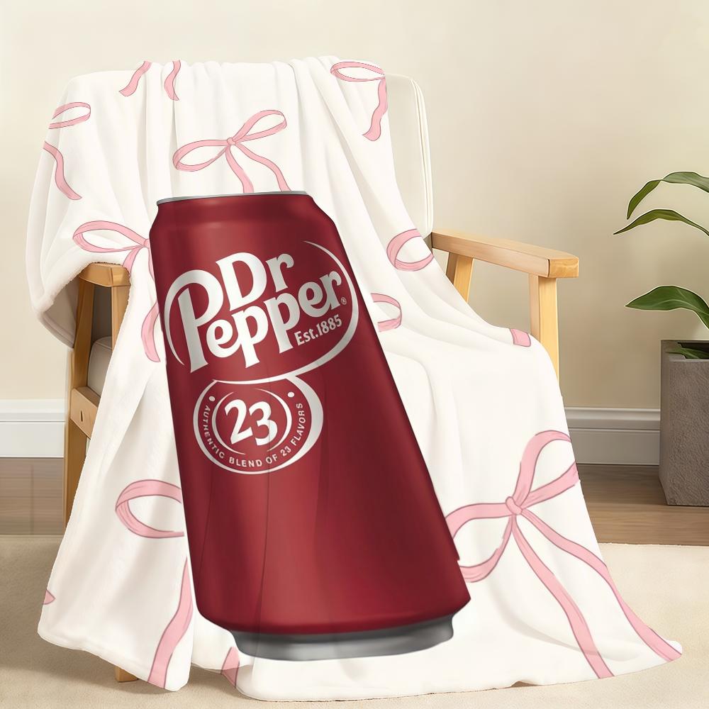 U-unique Dr-r P-pepper Blanket Throw Super Cosy Plush Living Room Sofa Couch Childish Birthday Gifts