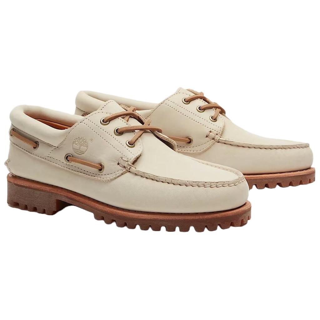 Timberland Lake House Versatile Comfortable Boat Shoes Men Shoes Beige TB0A2PDQEN7