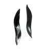 Car Headlights Eyebrow Eyelid Trim Cover Sticker Car Styling Accessories For Smart 2003 Accessories Carbon Fiber