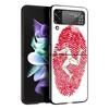 Isle of Man Coat of Arms Case For Samsung Galaxy Z Flip 7 6 5 4 3 z Flip7 Flip6 Flip5 Flip4 5G Phone Cover Flip3 Folding Coque