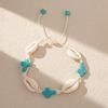 Turquoise Shell Rope Necklaces Originality Shell Braided Rope Beach Jewelry Gift Starfish Turtle Choker