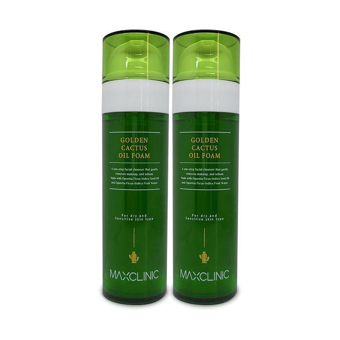 MAXCLINIC Golden Cactus Oil Foam 110g x 2 Ss (16347879)