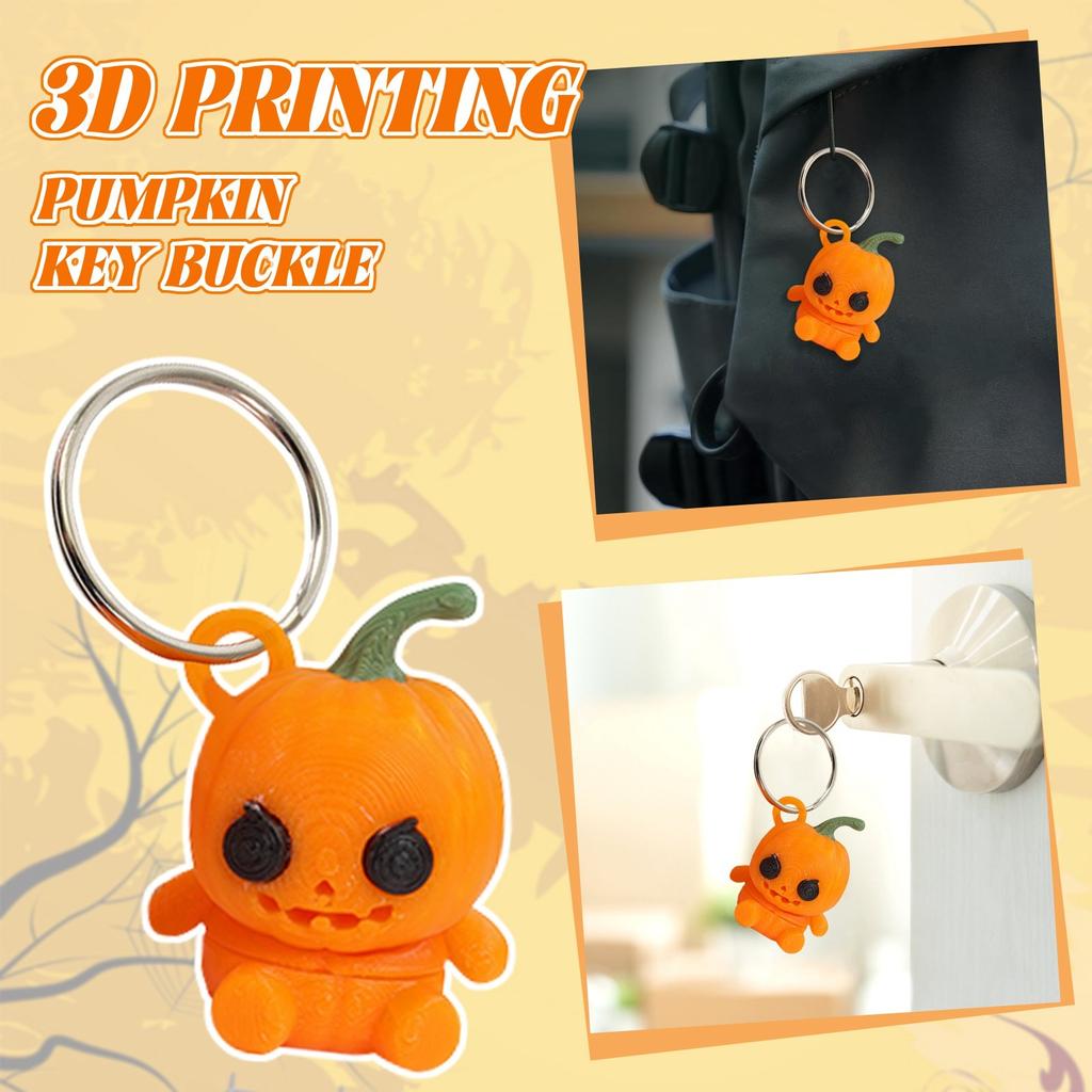 3D Printed Keychain Ornament, Funny Cartoon Character