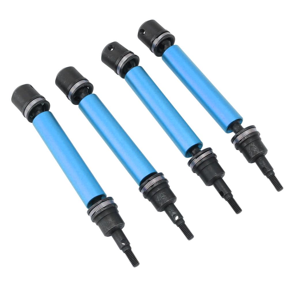 RC Car Front Rear Universal Drive Shaft Axle with Connector Remote Control Car Drive Shaft for ARRMA 1 10 Blue