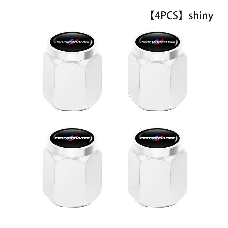 

For BMW 4Pcs Car Wheel Tire Valve Caps Air Stem Covers Anti-Rust Anti Dust Accessories E46 E90 F30 F10 F20 G20 E87 E60 F01 F02