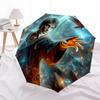 1PC Harry Potter Automatic Folding Umbrella | Vibrant Motif & Compact Design for Everyoneyy250930064