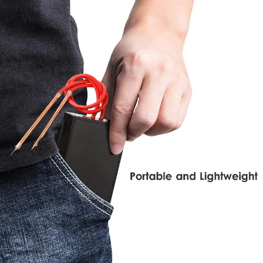 Mini Sudor Punctual cu Acumulator pentru Stocare Energie DIY 5V 6 Trepte Ajustare Kit Scule Mașină de Sudat Punctual Portabil