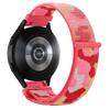 For Samsung Galaxy Watch3 45mm/Huawei Watch GT 3 Pro 46mm Watch Band 22mm Camouflage Nylon Adjustable Loop Wrist Strap