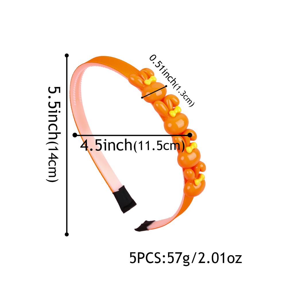 1pc Cute Girls Rabbit Headbands Candy Color Plastic Hairbands Headband Children Kids Party School Hair Accessories