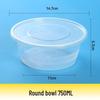 Disposable Round Food Containers