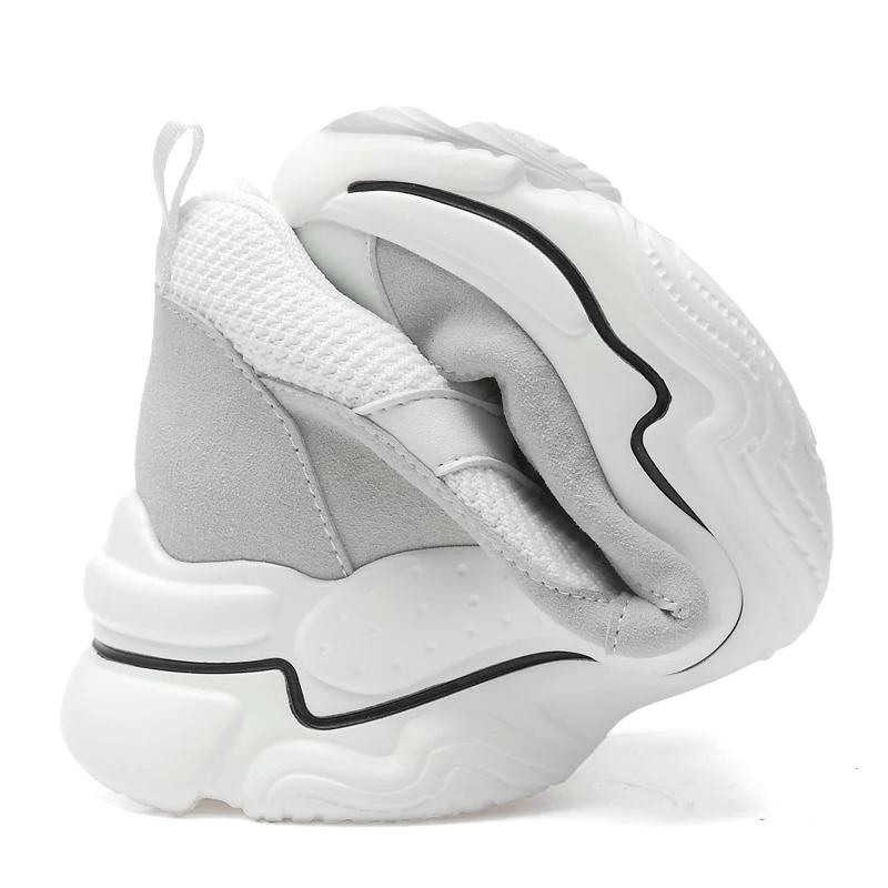 Fashion Fashion Lift Men Sneakers Casual Heightening Shoes Elevator Shoes Height Increase Shoes Insoles 7-8CM Height Increasing Shoes