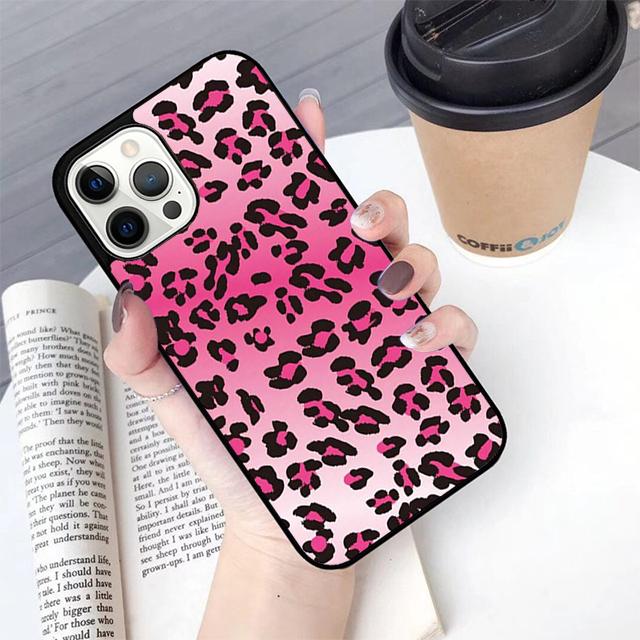 Leopard Print Phone Case For Apple iPhone 17 Air Pro Max Plus Coque For iPhone 17 Air 14 15 16 13 12 Max Cover