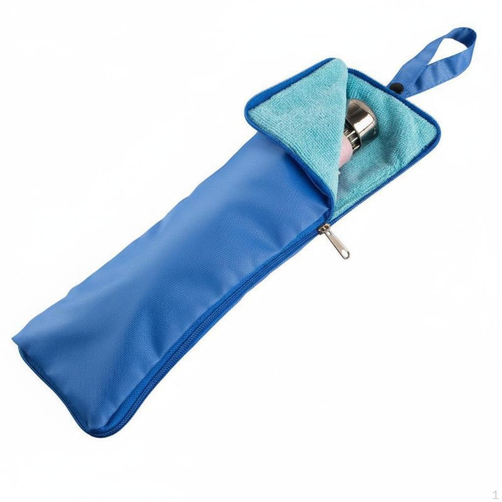 Portable Wet Umbrella Case Hangable Absorbent Rain Gear Pouch Foldable for Travel, Handbag, Backpack