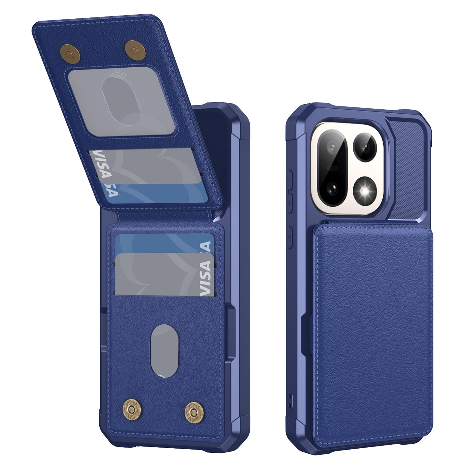 For OnePlus 15 5G Case with Card Slot Kickstand PU Leather + TPU Phone Cover