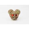 Rhinestone Mickey Car Air Vent Aromatherapy Clip Diamond Inlaid Car Air Conditioner Outlet Decoration
