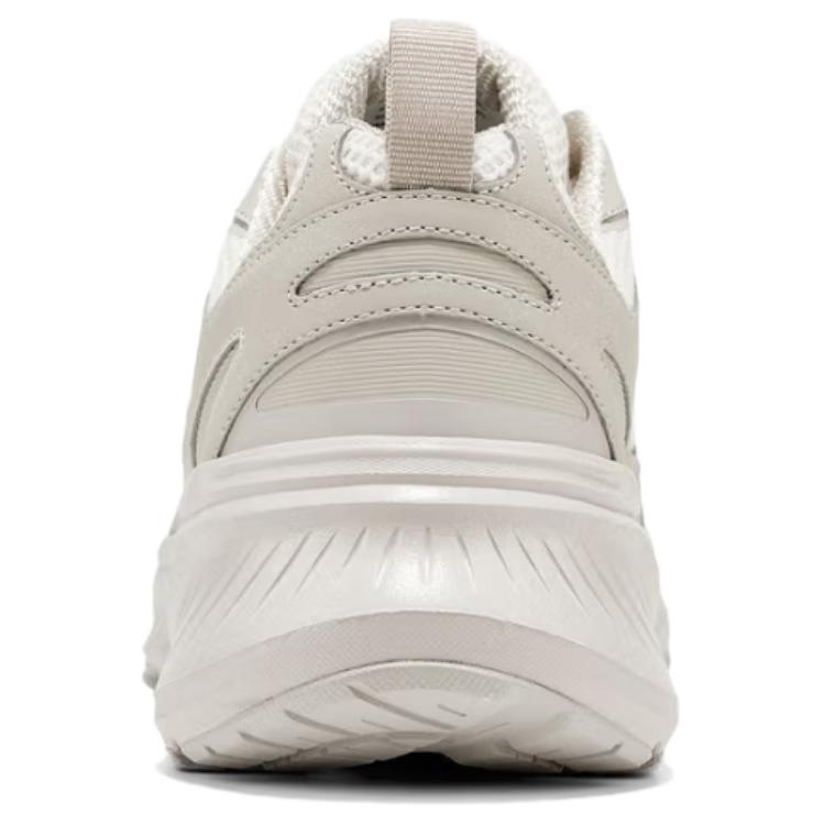 Skechers Edgeride Comfortable Versatile Shock Absorbing Durable Low Top Casual Running Shoes Men Sneaker Beige 232919-NAT