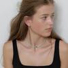 Baby Blue Howlite Necklace (L262MNK090)